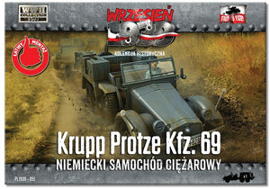 First to Fight PL051 Niemiecki samochód ciężarowy Krupp Protze Kfz. 69 1/72 – Bild 2