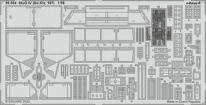 Eduard 36504 StuG IV (Sd. Kfz. 167) ZVEZDA 1/35