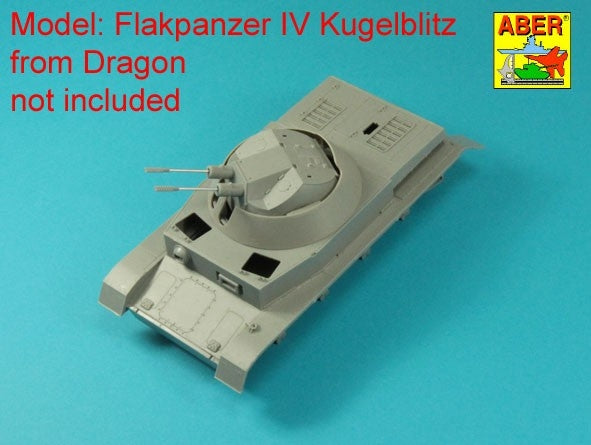 Aber 35L-342 Two German 3cm Flak 103 barrels for &amp;quot;Kugelblitz&amp;quot; tanks / Zestaw dwóch luf 3cm Flak 103 do niemieckieckich przeciwlotniczych czołgów &amp;quot;Kugelblitz&amp;quot; 1/35 – Bild 19