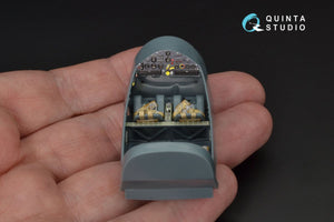 Quinta Studio QD48125 Bf108 3D-Printed &amp;amp; coloured Interior on decal paper (Eduard) 1/48 – immagine 5