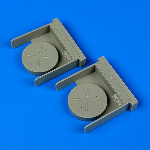 Quickboost QB48686 Couvercles d'échappement MiG-29A Fulcrum type B GWH 1/48