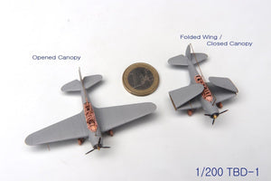 MK1 Design MS-20018 WW II USS DECK PLANE SET for CV-6 Enterprise 1/200 – immagine 12