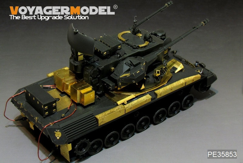 Voyager Model PE35853 Modern German Gepard A2 SPAAG Basic For MENG TS-030 1/35 – Bild 4