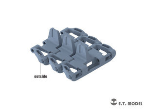 E.T. Model P35-049 WWII German Pz.Kpfw.IV Late Version（Type 7）Workable Track ( 3D Printed ) 1/35 – immagine 3