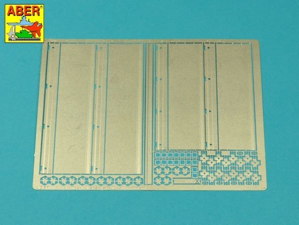 Aber 16143 Tiger I, E Tunezyjski z 501 Abt.- boczne błotniki 1/16 – zdjęcie 3