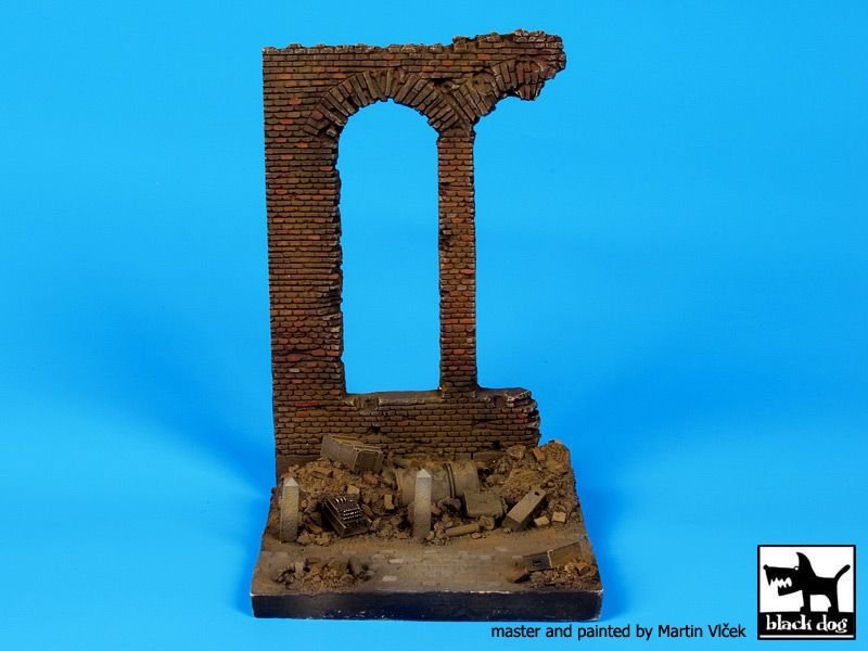Black Dog D35046 Factory ruin base 1/35 – image 4