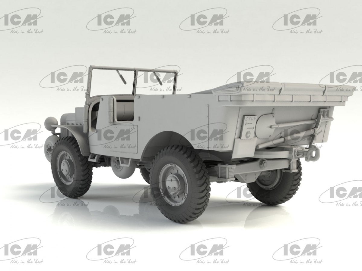 ICM 35573 Laffly (f) Typ V15T WWII German military vehicle 1/35 – Bild 3