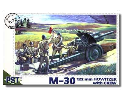 PST 72040 M-30 haubica 122mm z załogą 1/72