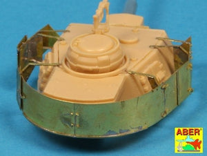 Aber 72A06 Osłony wieży do PzKpfw IV / Turret skirts for PzKpfw IV 1/72 – Bild 4
