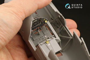 Quinta Studio QD32135 Gloster Gladiator Mk II 3D-Printed &amp;amp; coloured Interior on decal paper (ICM) 1/32 – immagine 6