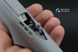 Quinta Studio QD+48574 Fairey Battle Mk.I 3D-Printed &amp;amp; coloured Interior on decal paper (Trumpeter) (with 3D-printed resin parts) 1/48 – immagine 12
