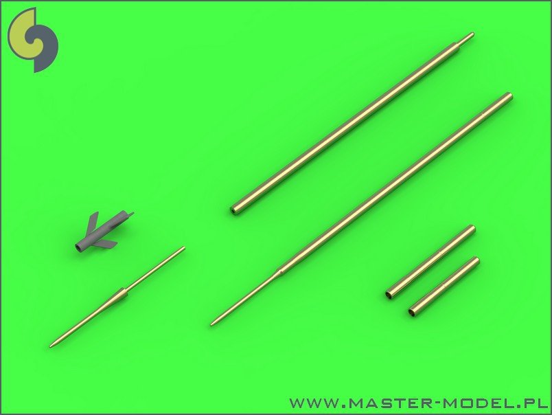 Master AM-72-103 Sukhoi Su-7 (Fitter-A) - Pilot Tubes and 30mm gun barrels 1/72 – Bild 5