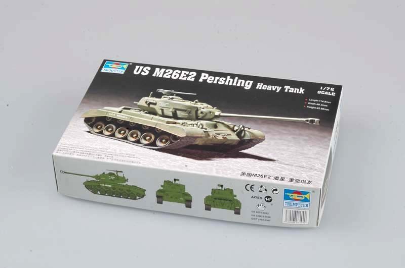 Trumpeter 07299 US M26E2 Pershing Heavy Tank 1/72 – Bild 2