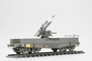 Border Model BT-044 German 88mm Gun Flak 36 w/SSys Wagon 1/35 – immagine 6