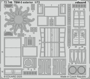Eduard BIG72186 TBM-3 HOBBY BOSS 1/72