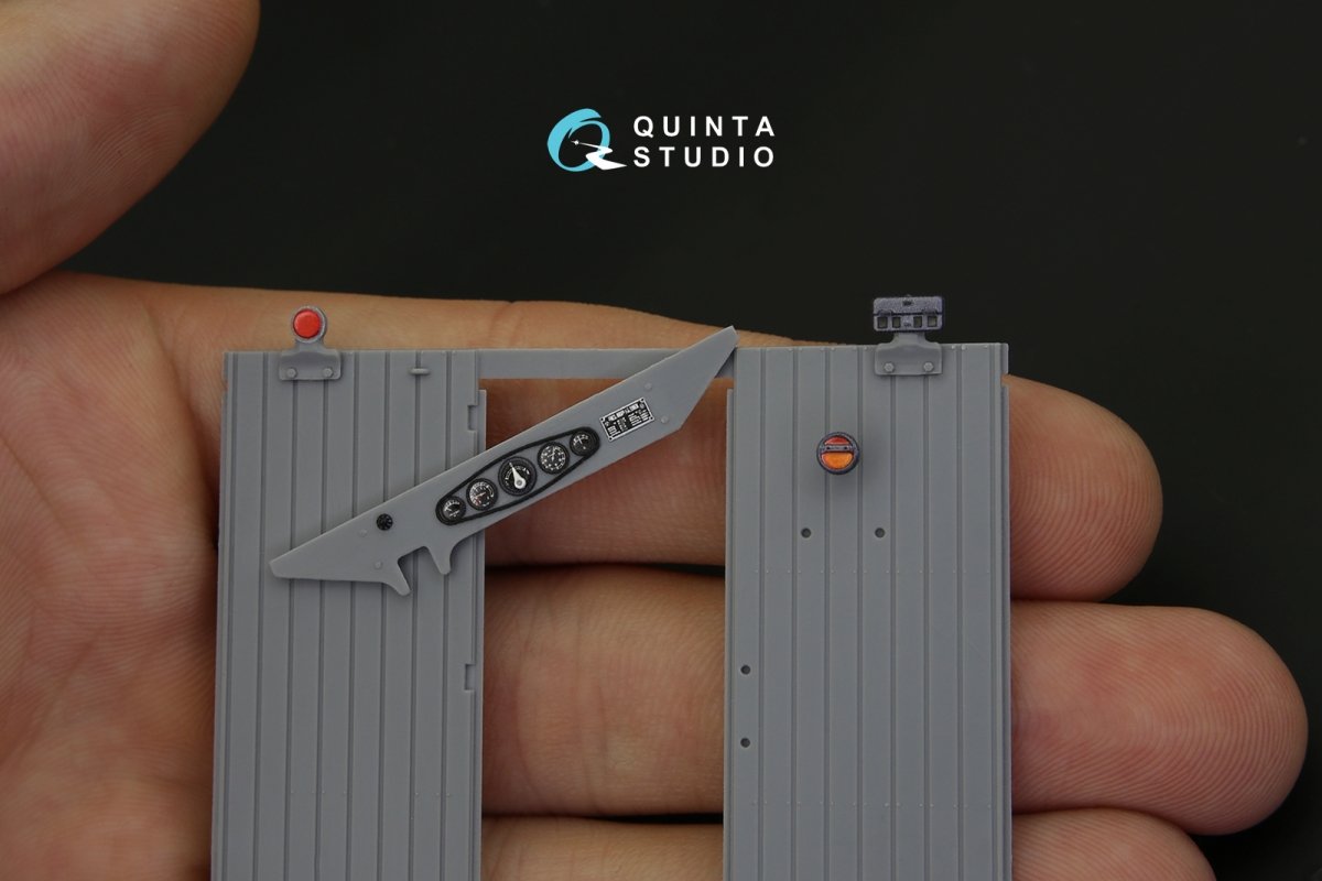 Quinta Studio QD35030 Krupp L3H163 3D-Printed &amp;amp; coloured Interior on decal paper (for ICM kit) 1/35 – immagine 7