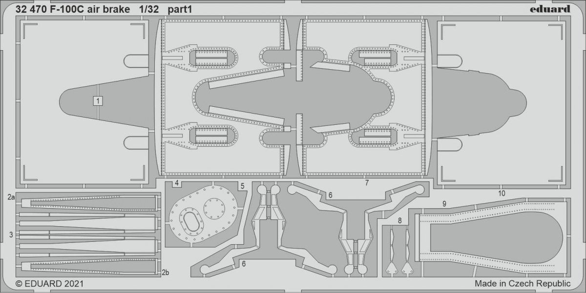 Eduard BIG33137 F-100C PART II TRUMPETER 1/32 – Bild 4