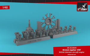 Armory Models ACA4820 Bristol Jupiter VII aircraft engine 1/48 – immagine 3