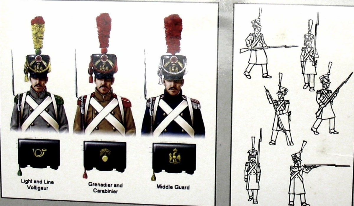 Hat 9310 French Elites in Greatcoats 1/32