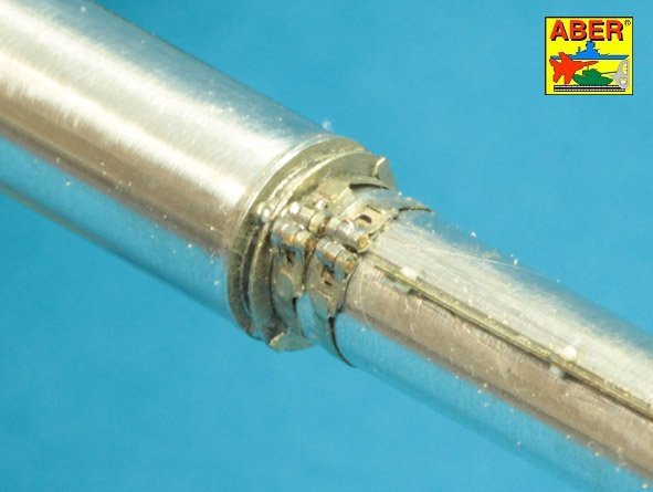 Aber 35L-145 125mm 2A46M-5 Barrel for Russian Tank T-90 T-90A 1/35 – immagine 7