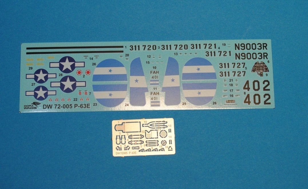 Dora Wings 72005 Bell P-63E-1-BE Kingcobra 1/72 – immagine 3