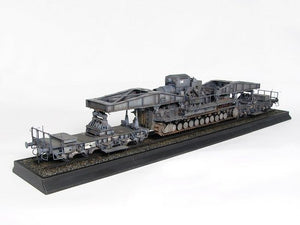 Trumpeter 00209 Morser Karl-Gerat 040/041 sur transporteur ferroviaire (1/35) – image 3