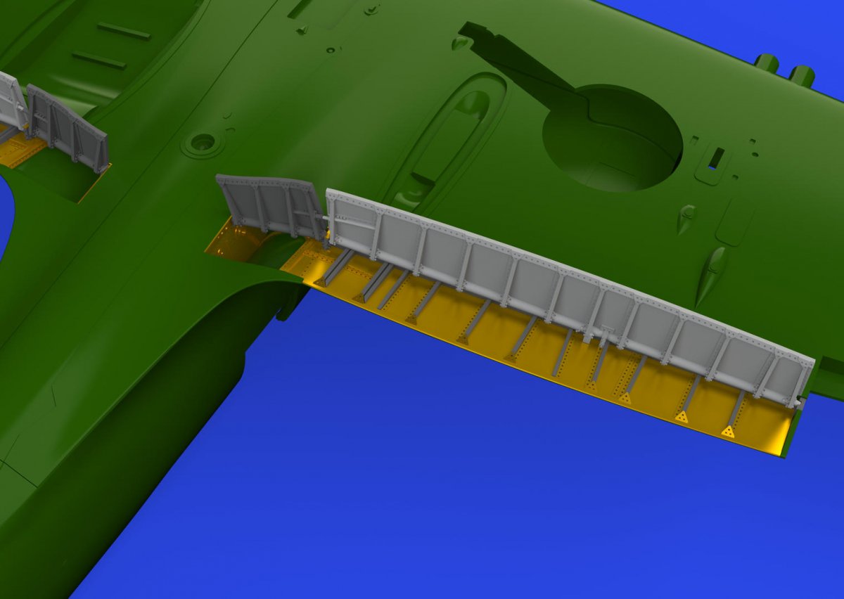 Eduard 648759 Spitfire Mk.VIII landing flaps PRINT EDUARD 1/48 – imagen 2