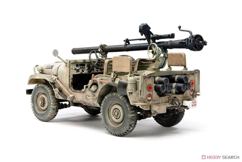 AFV Club 35S99 IDF M38A1 Series reconnaissance/fire support Jeep 1/35 – immagine 3