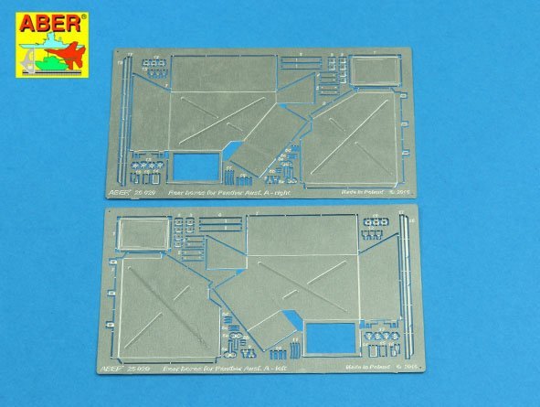 Aber 25020 Rear boxes for (Sd.Kfz. 171) Panther Ausf.A 1/25