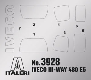 Italeri 3928 IVECO HI-WAY 480 E5 LOW ROOF 1/24 – Bild 2
