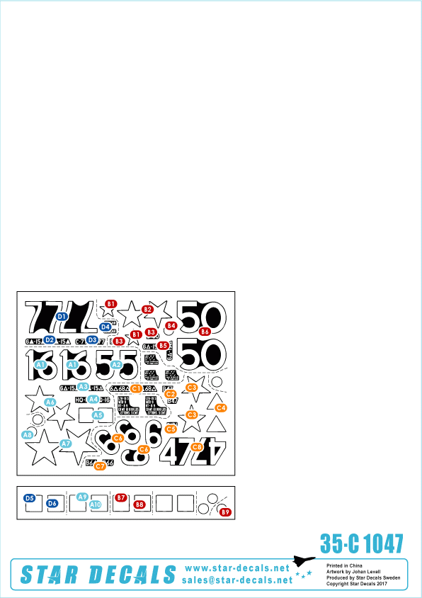 Star Decals 35-C1047 Battle of the Bulge - BoB 1/35 – immagine 2