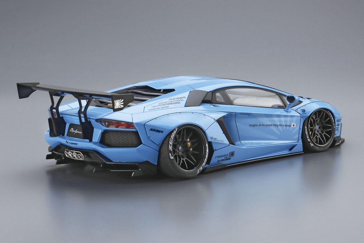 Aoshima 05989 LB-WORKS Lamborghini Aventador Ver.1 1/24 – immagine 4