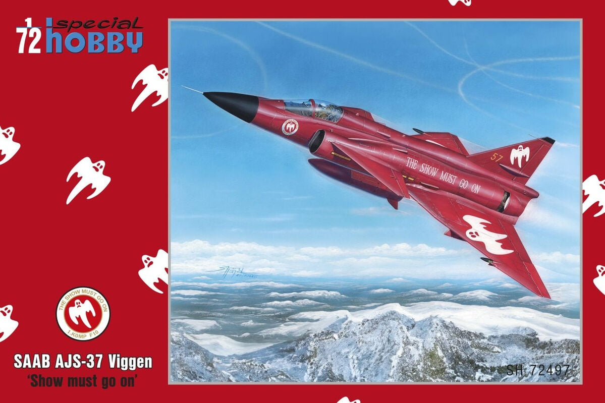 Special Hobby 72497 AJ-37 Viggen 'Le spectacle doit continuer' 1/72
