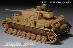 Maquette Voyager PE351148, char allemand Pz.Kpfw.IV Ausf.G Basic de la Seconde Guerre mondiale pour Tamiya 35378, échelle 1/35 – image 7