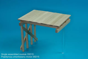 RB Model 35D15 WW II Wooden bridge Price for single module 1/35 – imagen 3