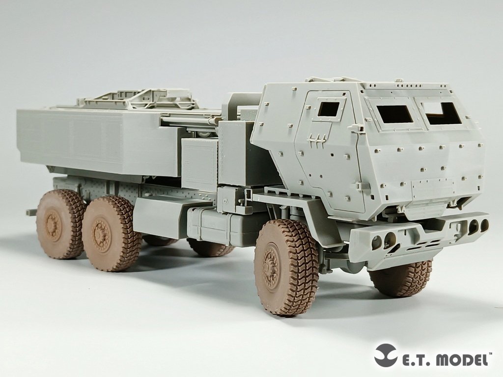 ET Model P35-127 Modern US M142 High Mobility Artillery Rocket System（HIMARS）Sagged Wheels for Trumpeter kit 1/35 – image 6