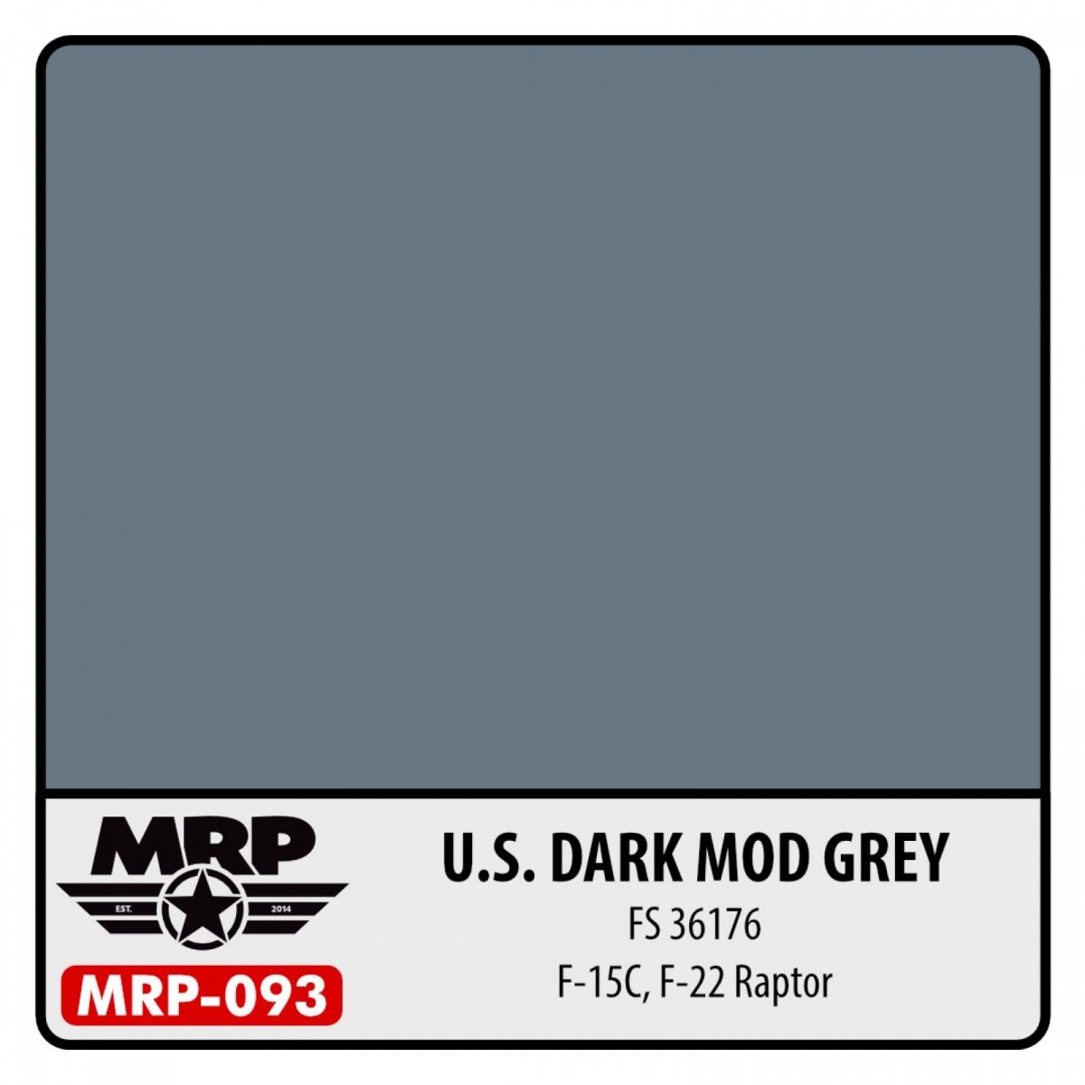 MR. Paint MRP-093 US DARK MOD. GRAY FS36176 F-15C, F-22 Raptor 30ml
