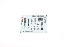 Eduard 3DL48083 F-86F-40 SPACE AIRFIX 1/48 – immagine 2