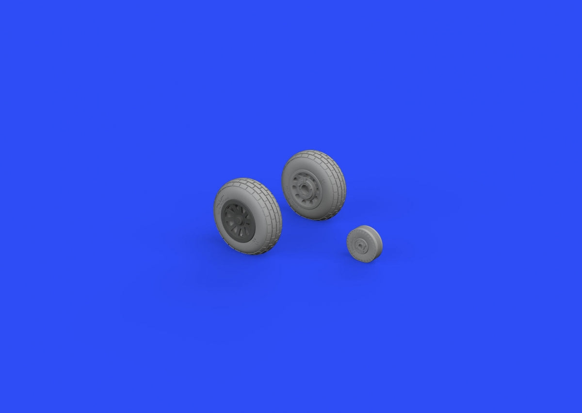 Eduard 648989 P-51B/ C wheels block tread EDUARD 1/48 – image 3