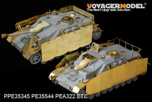 Voyager Model PEA322 WWII German StuG.IV Add parts (For DRAGON) 1/35 – immagine 3
