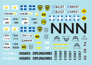 Star Decals 35-C1016 International AMX-30 B and B2 1/35 – Bild 3