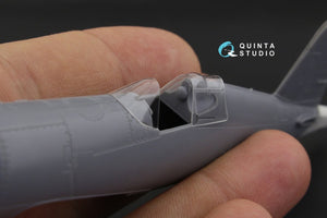 Quinta Studio QC72023 F4U-1 Corsair (Bird cage) vacuformed clear canopy (for Tamiya kit) 1/72 – zdjęcie 3
