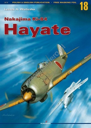 Kagero 3018 Nakajima Ki-84 Hayate EN/PL (sans décalcomanie) 