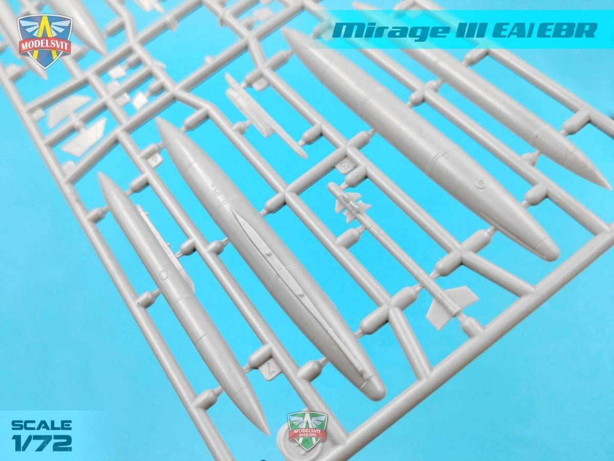 Modelsvit 72063 Mirage III EA/EBR 1/72 – immagine 6