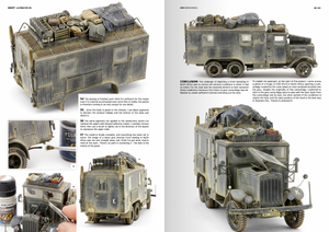 AK Interactive AK130011 ICM – HOW TO PAINT &amp;amp; WEATHER WW2 TRUCKS WARHORSES - English – Bild 3