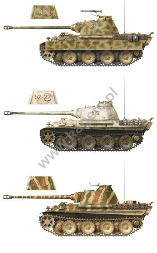 Kagero 15031 Pz.Kpfw. V Panther In Attack &amp;amp; Defence (kalkomania) PL/EN – imagen 7
