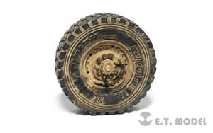 E.T. Model ER35-003 Modern US M1117 Weighted Road Wheels For TRUMPETER 01541 1/35 – immagine 2