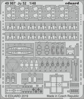 Eduard BIG49229 Ju 52 REVELL 1/48 – immagine 4
