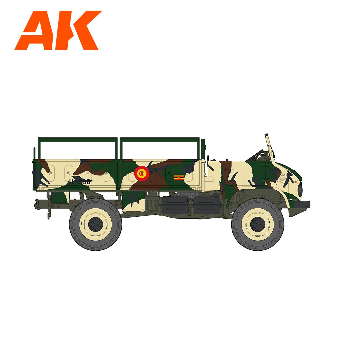 AK Interactive AK35505 UNIMOG S 404 EUROPE &amp;amp; AFRICA 1/35 – immagine 7