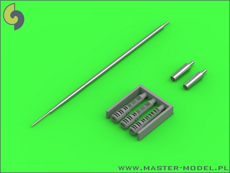 Master AM-48-092 MiG-19S (Farmer C) - ensemble de canons et tube Pitot (1/48)
